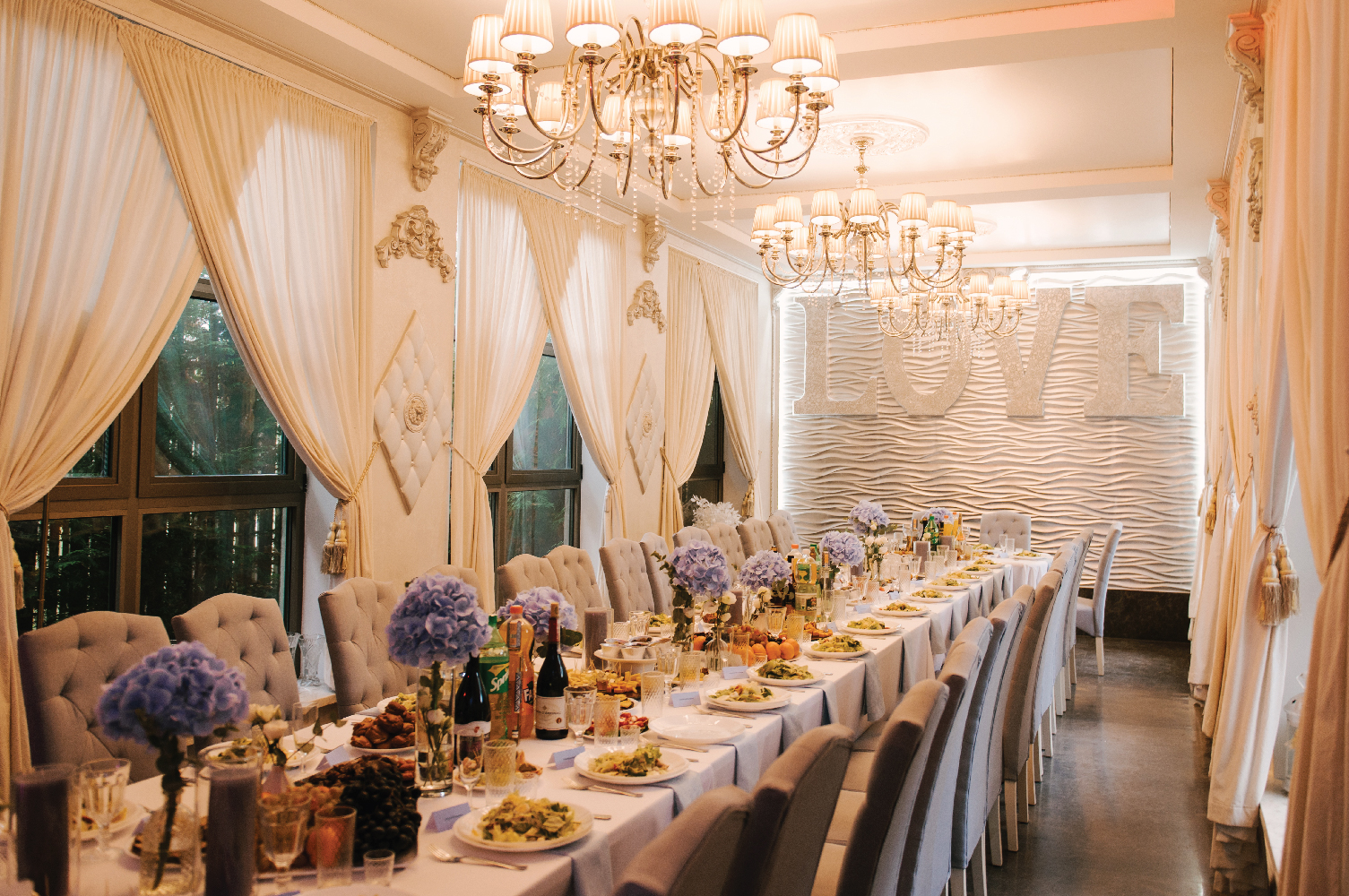 luxury event catering